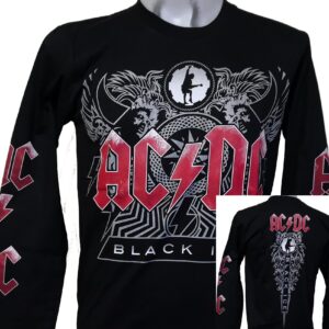 AC/DC long-sleeved t-shirt Black Ice size M