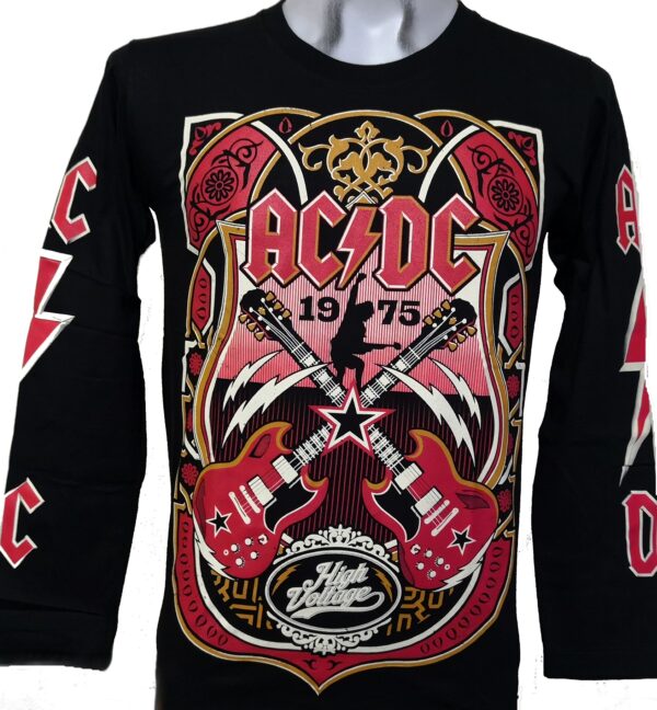 AC/DC long-sleeved t-shirt High Voltage size M