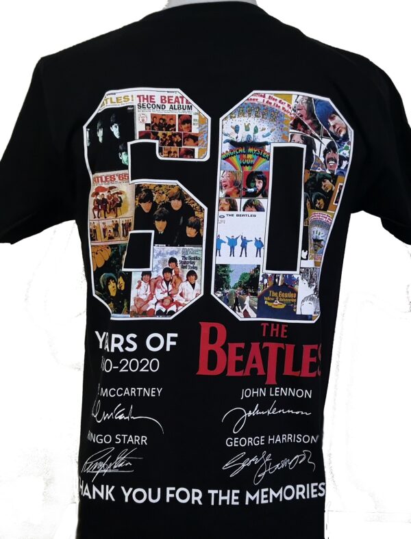 The Beatles t-shirt 60 Years Of size XXL - Image 3