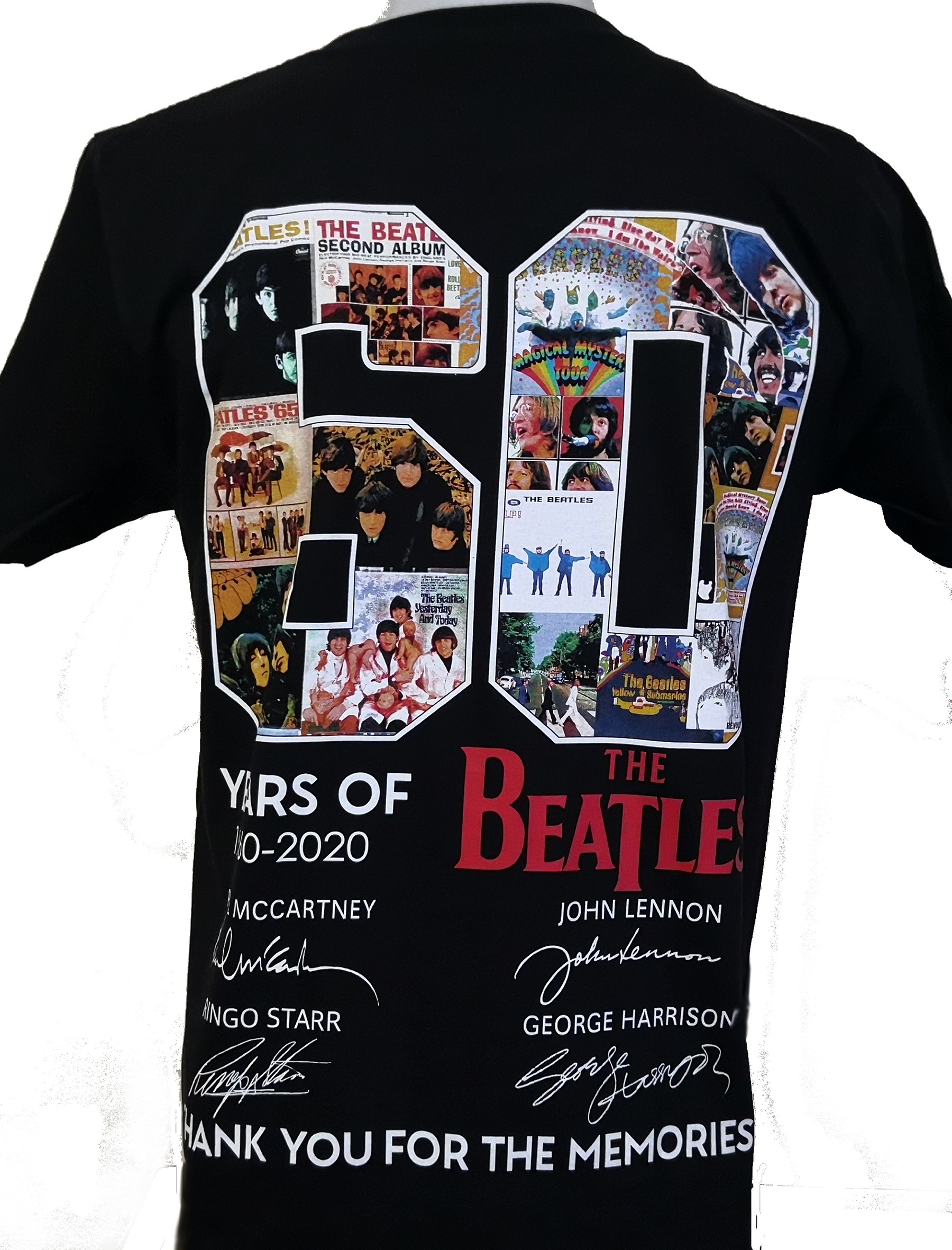 The Beatles t-shirt 60 Years Of size L – RoxxBKK