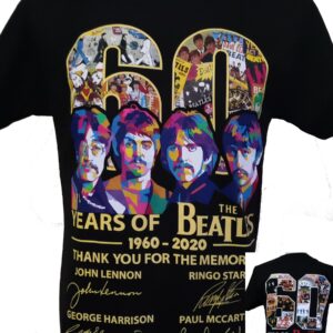 The Beatles t-shirt 60 Years Of size XXXL