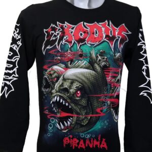 Exodus long-sleeved t-shirt Piranha size M