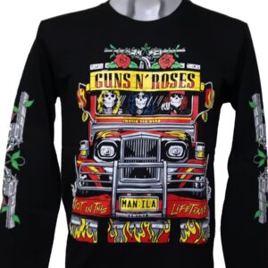 Guns `n` Roses long-sleeved t-shirt Manila size M