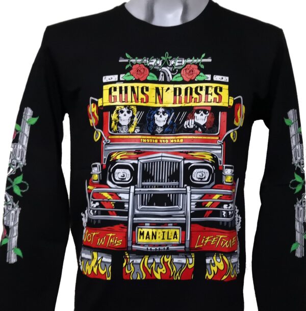 Guns `n` Roses long-sleeved t-shirt Manila size XXL