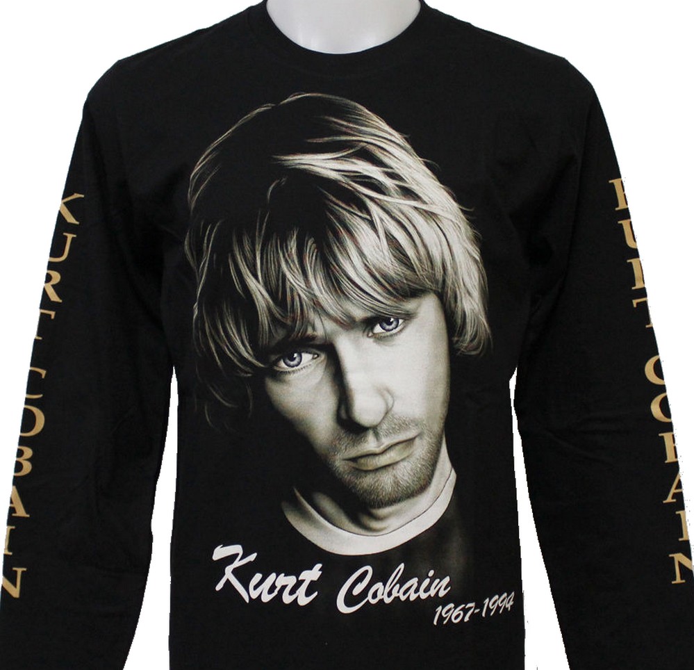 Kurt Cobain long-sleeved t-shirt size S