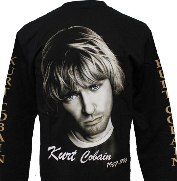 Kurt Cobain long-sleeved t-shirt size S - Image 2