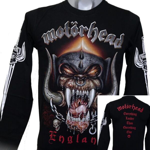 Motorhead long-sleeved t-shirt England size XXL