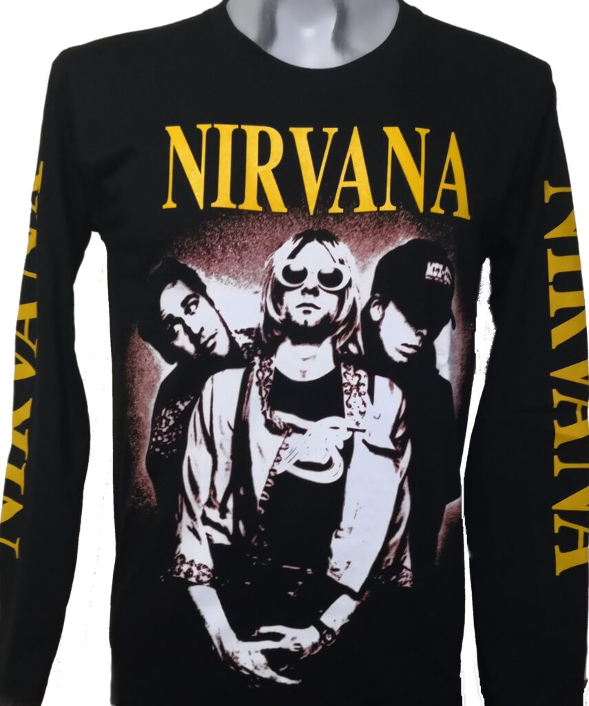 Nirvana long-sleeved t-shirt size M – RoxxBKK