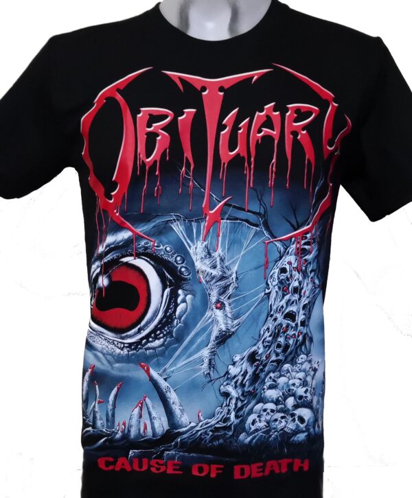 Obituary t-shirt Cause of Death size M - Image 2