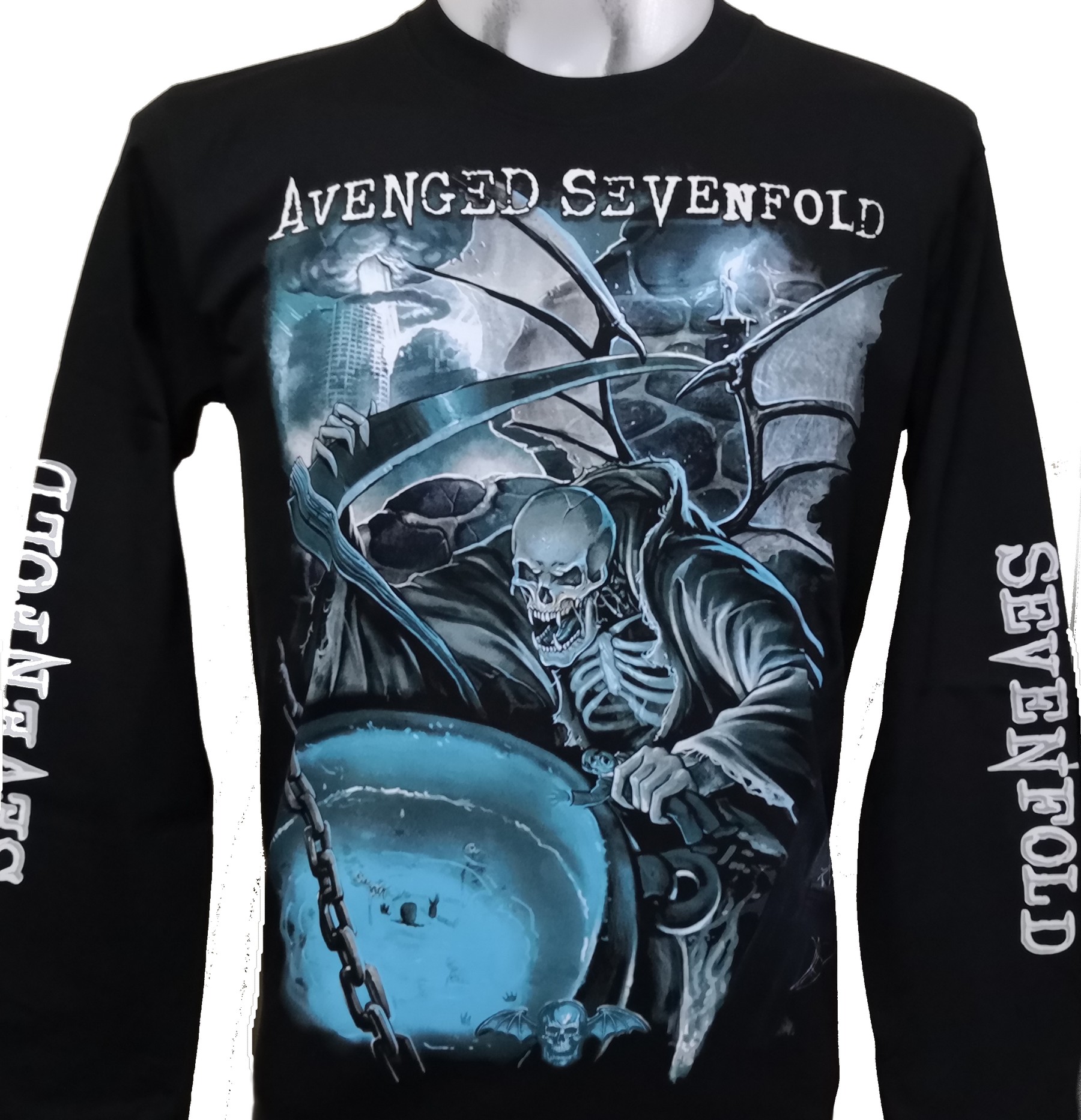 Avenged Sevenfold Stacked Deathbat Seatbelt Buckle Belt 400797 | Rockabilia  Merch Store