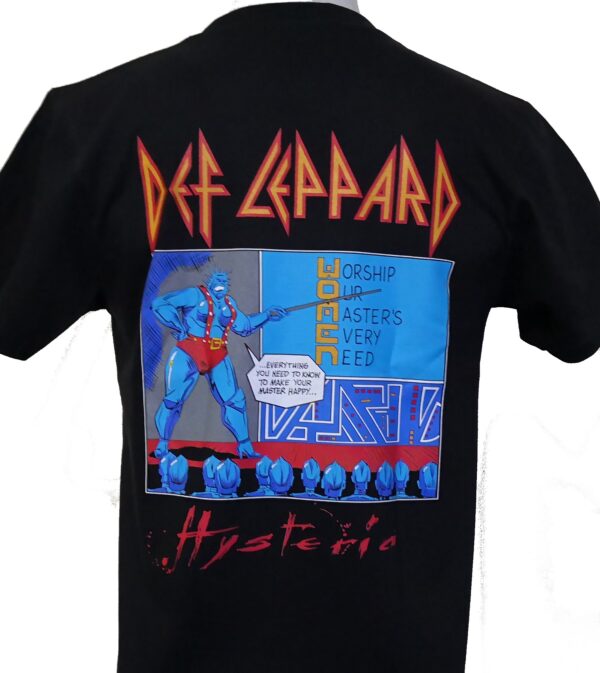 Def Leppard t-shirt And the Women of Doom size L - Image 3