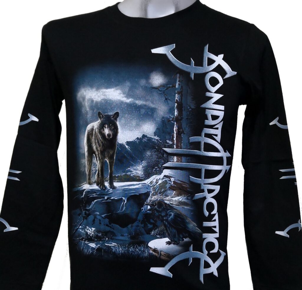 Sonata Arctica long-sleeved t-shirt size S – RoxxBKK