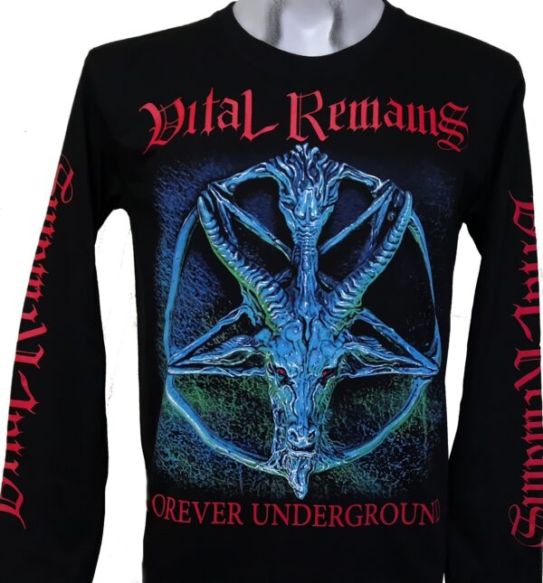 Vital Remains long-sleeved t-shirt Forever Underground size XXL - Image 2