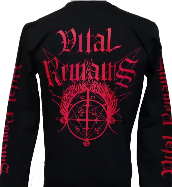 Vital Remains long-sleeved t-shirt Forever Underground size XXL - Image 3
