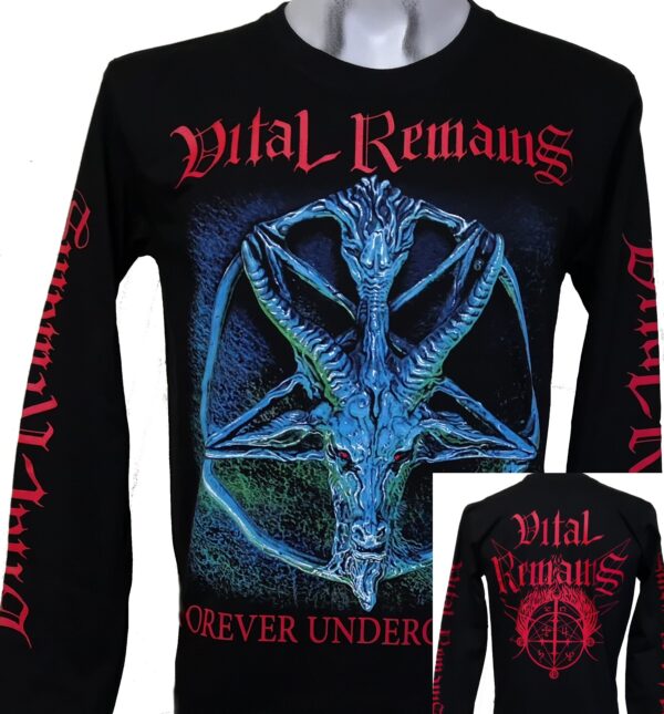 Vital Remains long-sleeved t-shirt Forever Underground size XXL