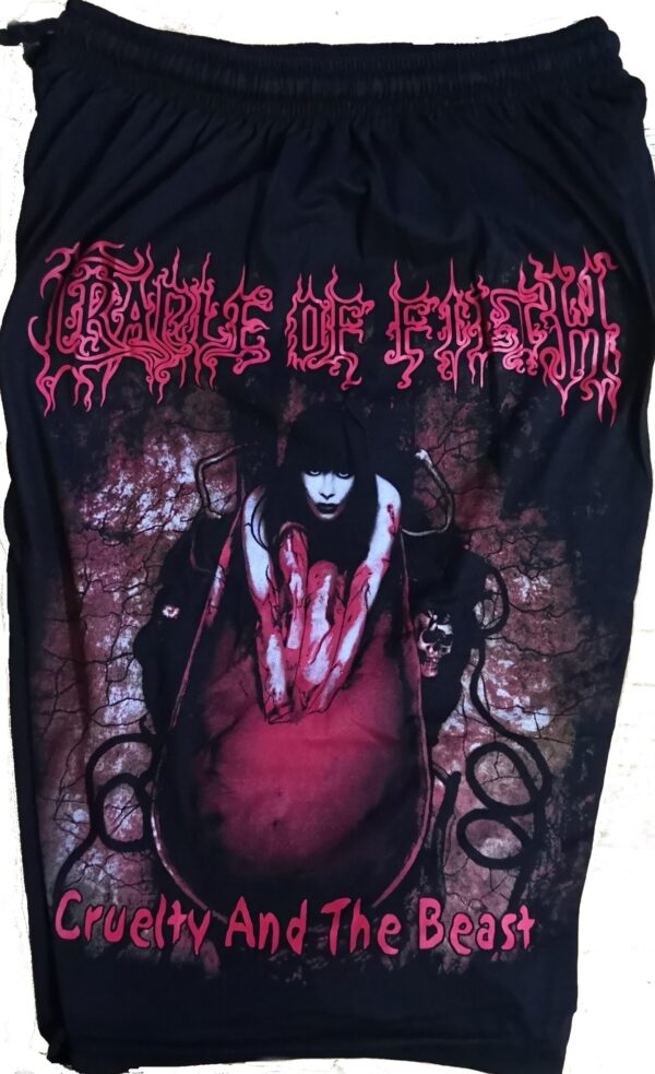 Cradle Of Filth shorts Cruelty and the Beast