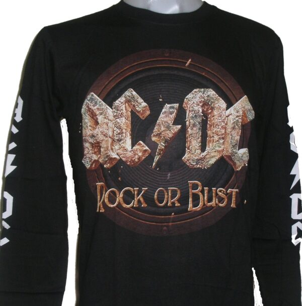 AC/DC long-sleeved t-shirt Rock or Bust size S