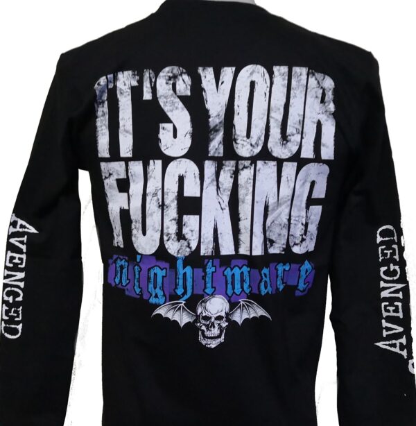 Avenged Sevenfold long-sleeved t-shirt size M - Image 3