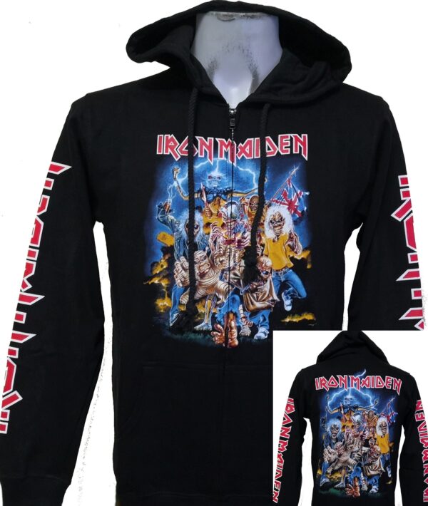 Iron Maiden hoodie/jacket size XXL