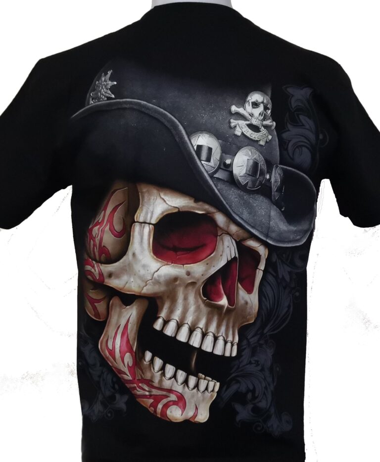 Skull t-shirt size XXL Glow in the Dark - Image 2