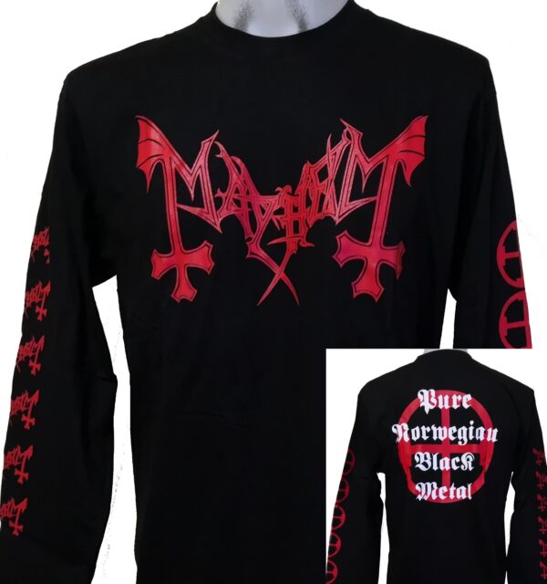 Mayhem long-sleeved t-shirt size L