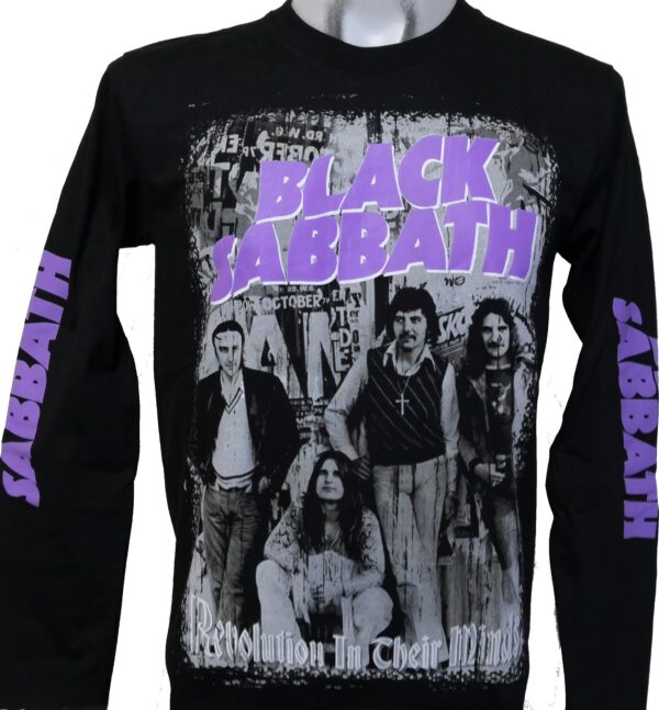 Black Sabbath long-sleeved t-shirt Revolution In Their Minds size XL