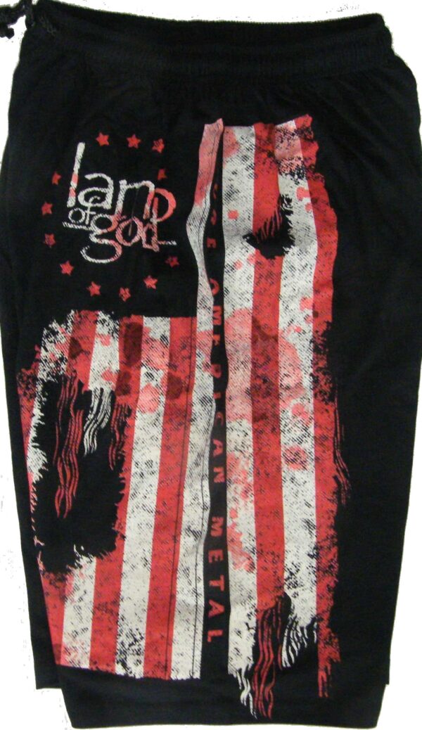 Lamb Of God shorts Pure American Metal