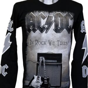 AC/DC long-sleeved t-shirt In Rock We Trust size M