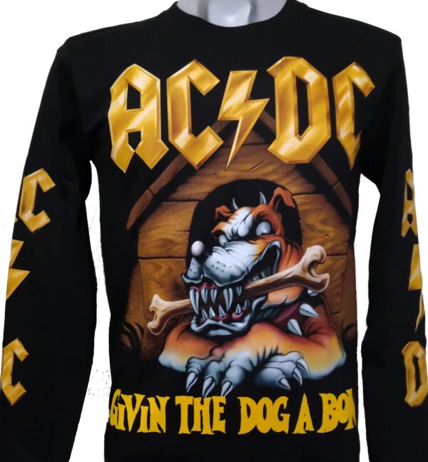 AC/DC long-sleeved t-shirt Givin the Dog a Bone size S