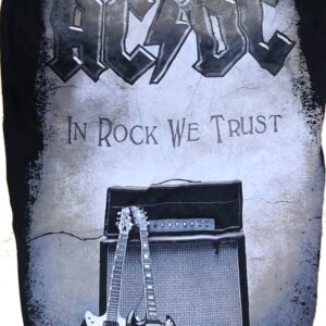 AC/DC shorts In Rock We Trust