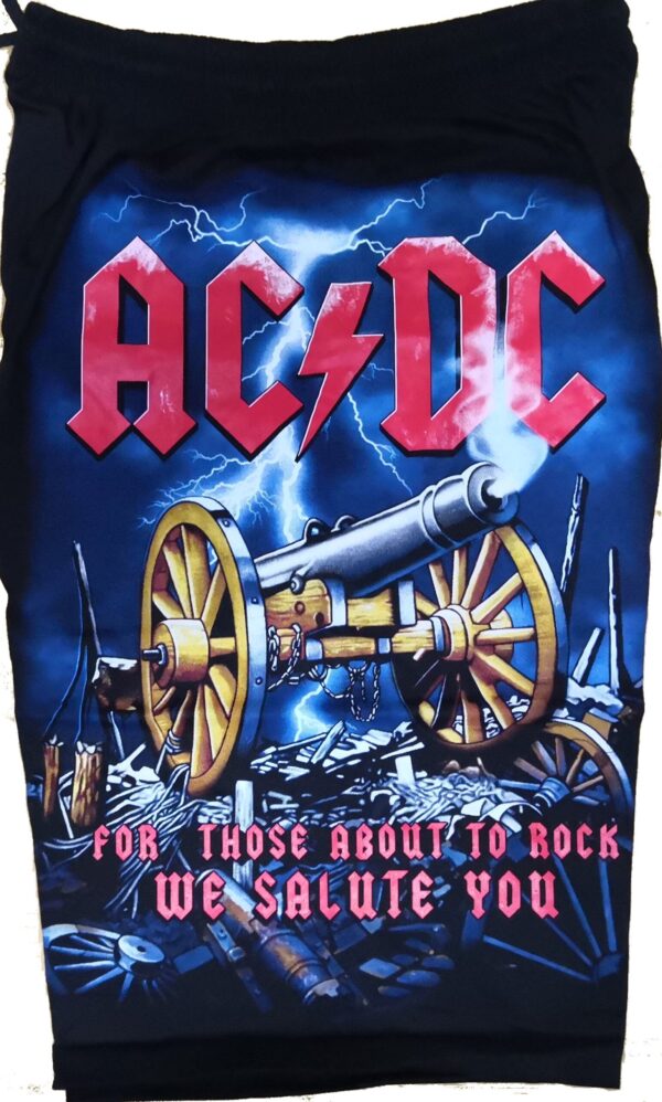 AC/DC shorts For Those About To Rock