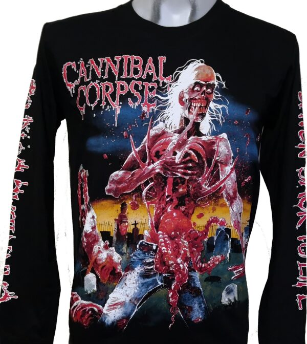 Cannibal Corpse long-sleeved t-shirt Eaten Back To Life size M - Image 2