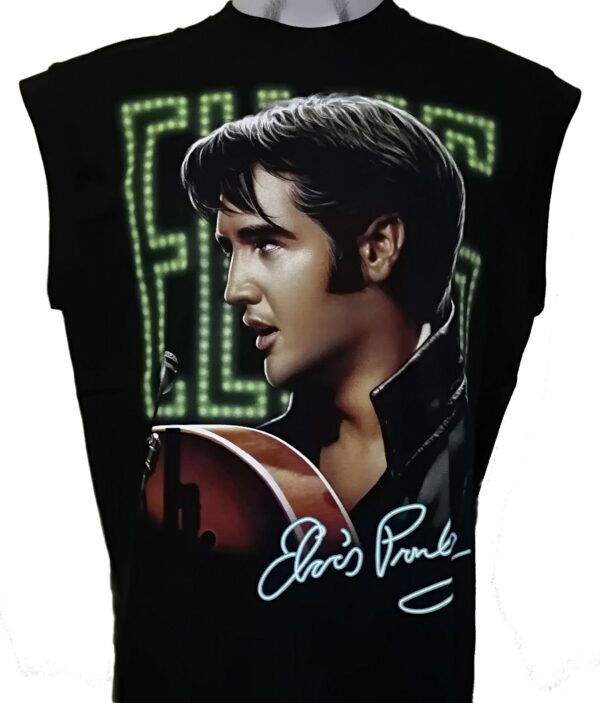 Elvis Presley sleeveless t-shirt size L