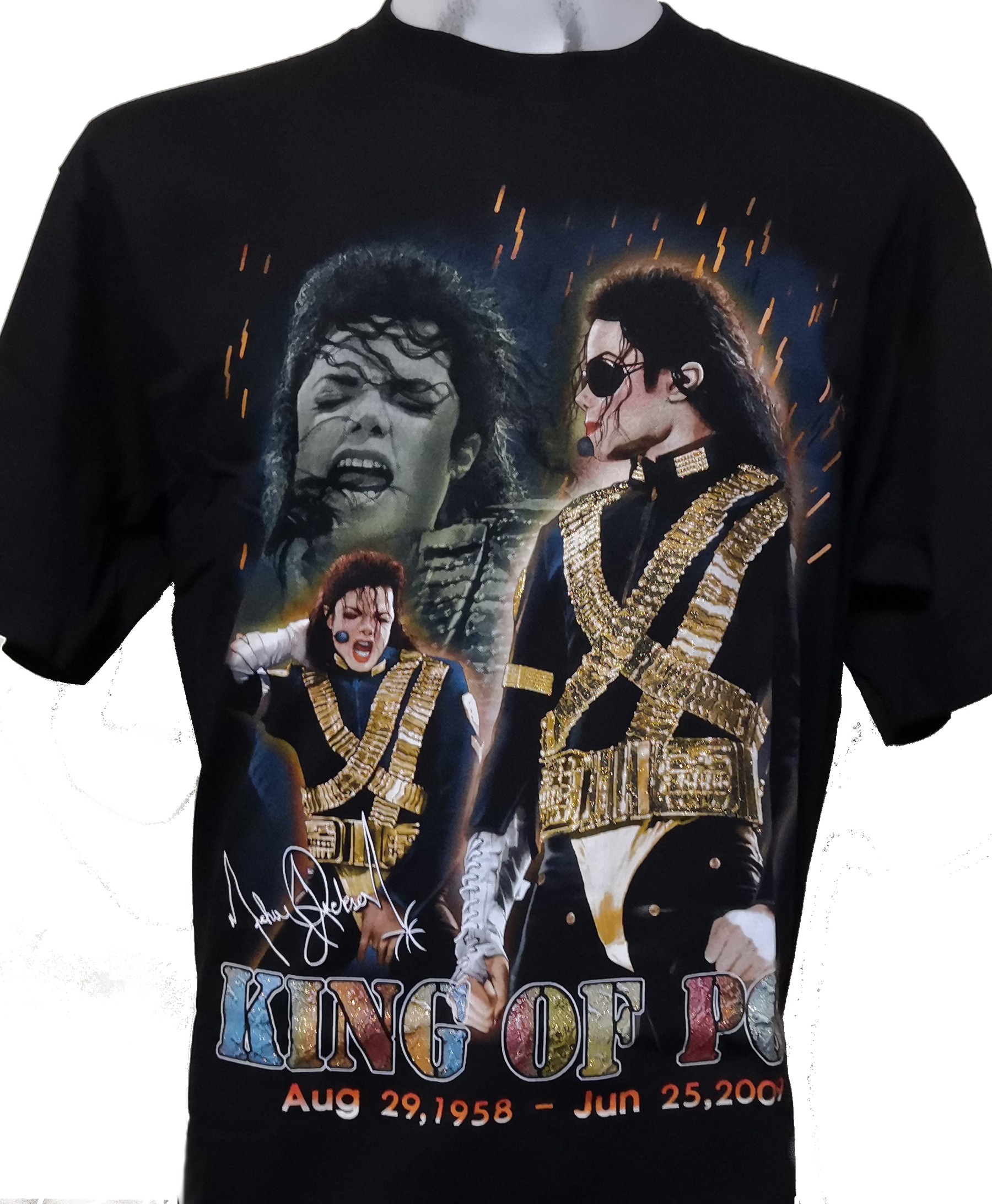 Cotton Casual Wear Michael Jackson Printed T Shirt