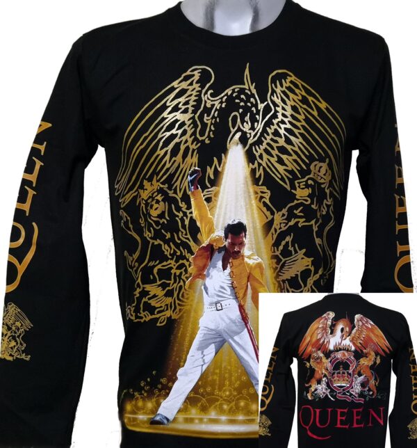 Queen long-sleeved t-shirt size L
