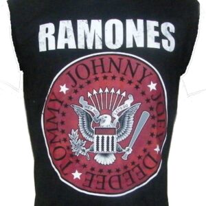 Ramones sleeveless t-shirt Hey Ho Let`s Go size S