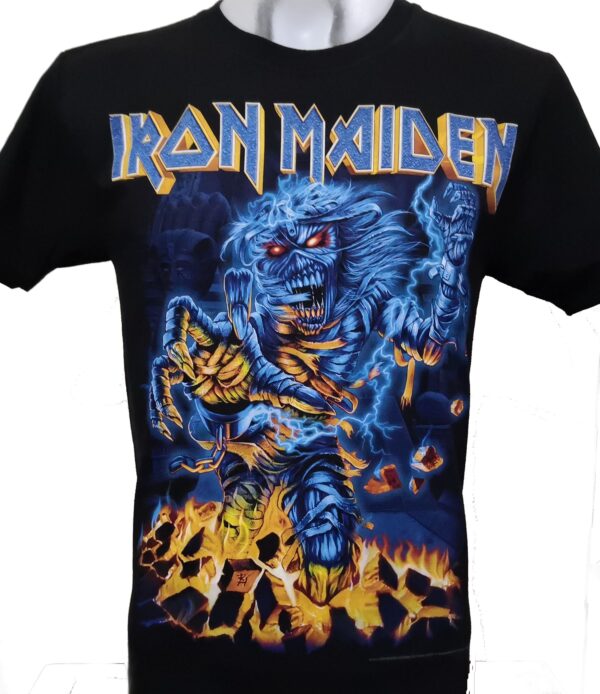 Iron Maiden t-shirt Somewhere Back In Time size M - Image 2