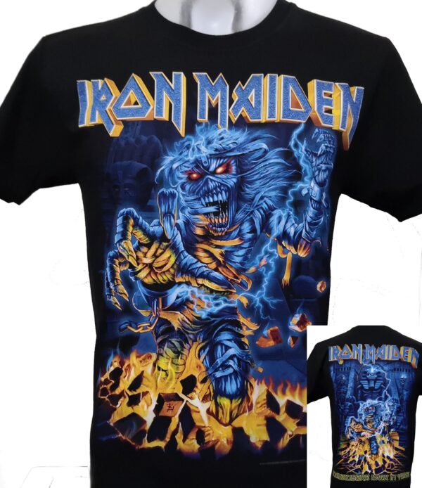 Iron Maiden t-shirt Somewhere Back In Time size M
