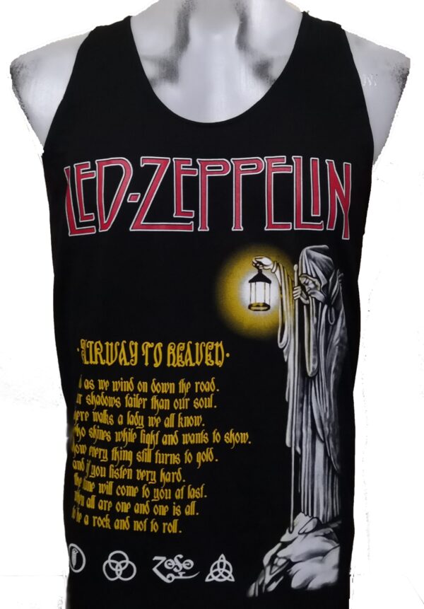 Led Zeppelin tank top Stairway To Heaven size M