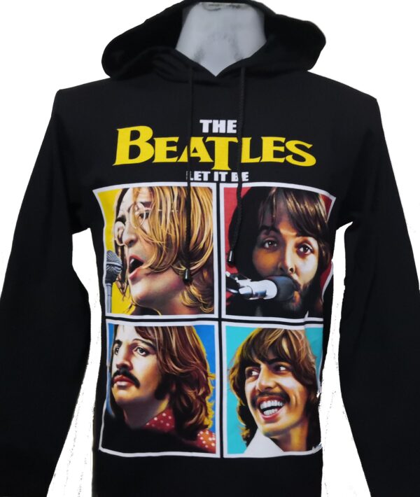 The Beatles long-sleeved t-shirt w/hoodie Let It Be size S