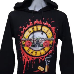 Guns `n` Roses long-sleeved t-shirt w/hoodie size L