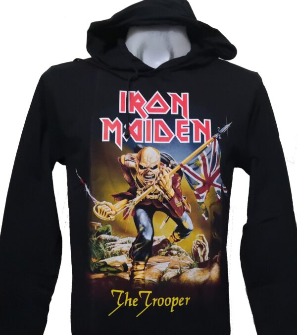 Iron Maiden long-sleeved t-shirt w/hoodie The Trooper size M