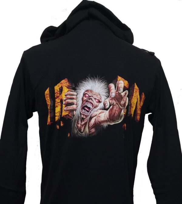 Iron Maiden long-sleeved t-shirt w/hoodie The Trooper size M - Image 2
