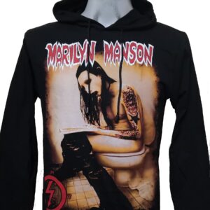 Marilyn Manson long-sleeved t-shirt w/hoodie The Reverend size M