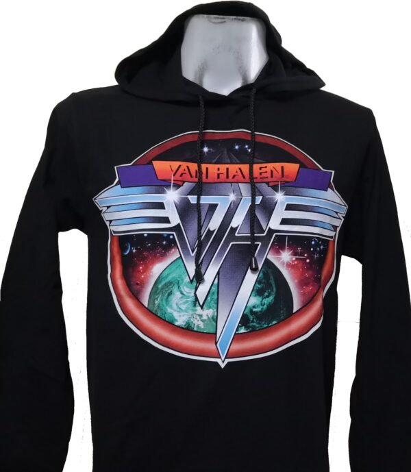 Van Halen long-sleeved t-shirt w/hoodie size L
