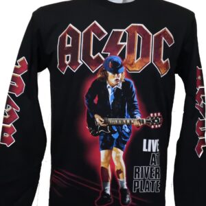AC/DC long-sleeved t-shirt Live at River Plate size M