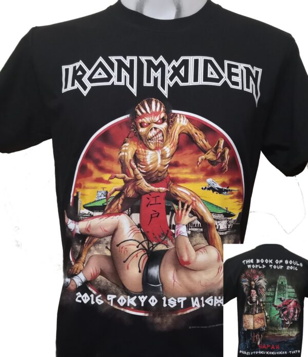 Iron Maiden t-shirt 2016 Tokyo 1st Night size XXXL