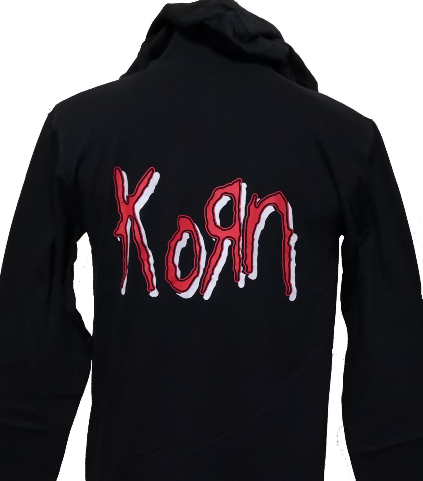 Korn long-sleeved t-shirt w/hoodie The Serenity of Suffering size S ...