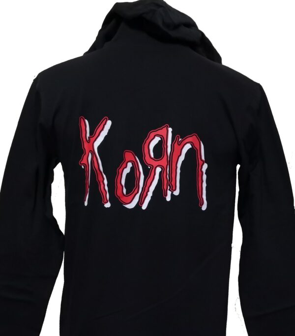 Korn long-sleeved t-shirt w/hoodie The Serenity of Suffering size S - Image 2