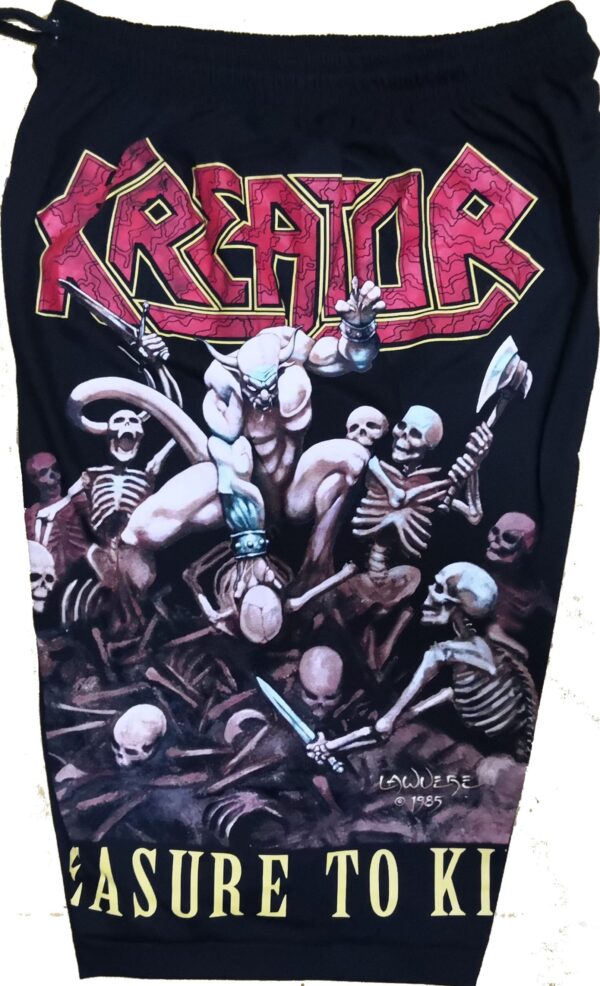 Kreator shorts Pleasure to Kill